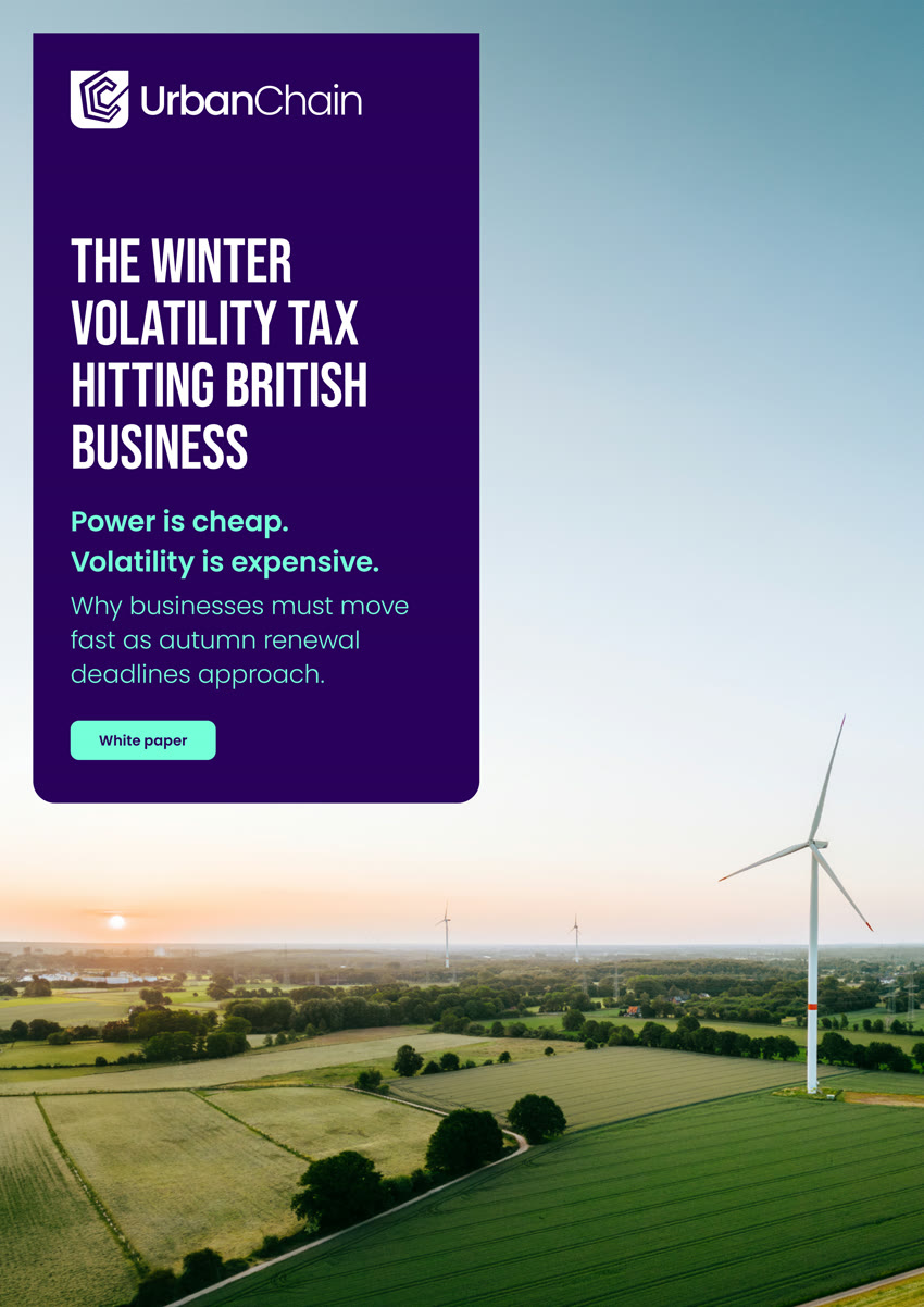 The winter volatility tax hitting British business - white paper cover